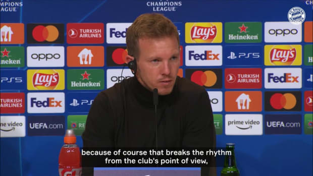 Nagelsmann: 'Want to take the momentum into the new year'